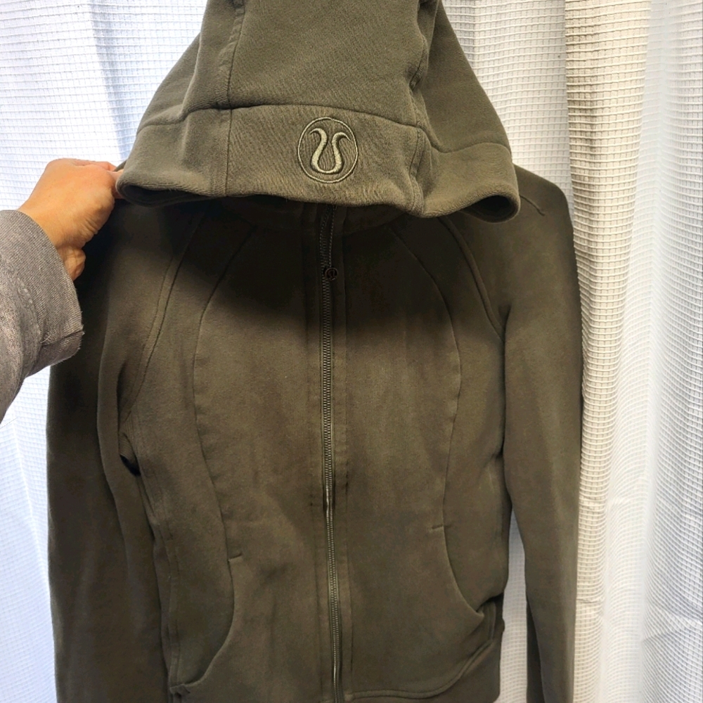 Lululemon Green Scuba Hoodie